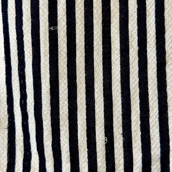 Striped Crop Jasmine & Julia Blouse Size M - Picture 9 of 10